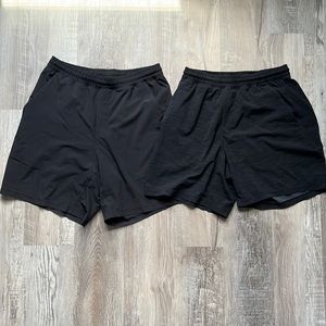 MENS LULULEMON LL PACEBREAKER SHORTS BUNDLE
